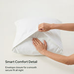 Envelope Flap Pillow Covers | Soft & Breathable Bed Pillow Covers
