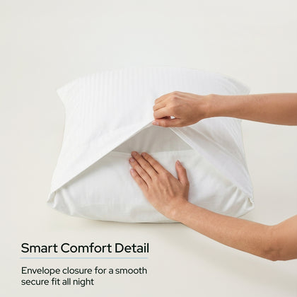 Envelope Flap Pillow Covers | Soft & Breathable Bed Pillow Covers