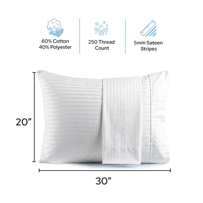 Envelope Flap Pillow Covers | Soft & Breathable Bed Pillow Covers