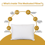 Medicated Pain-Relief Pillow Sleep Without Neck Pain