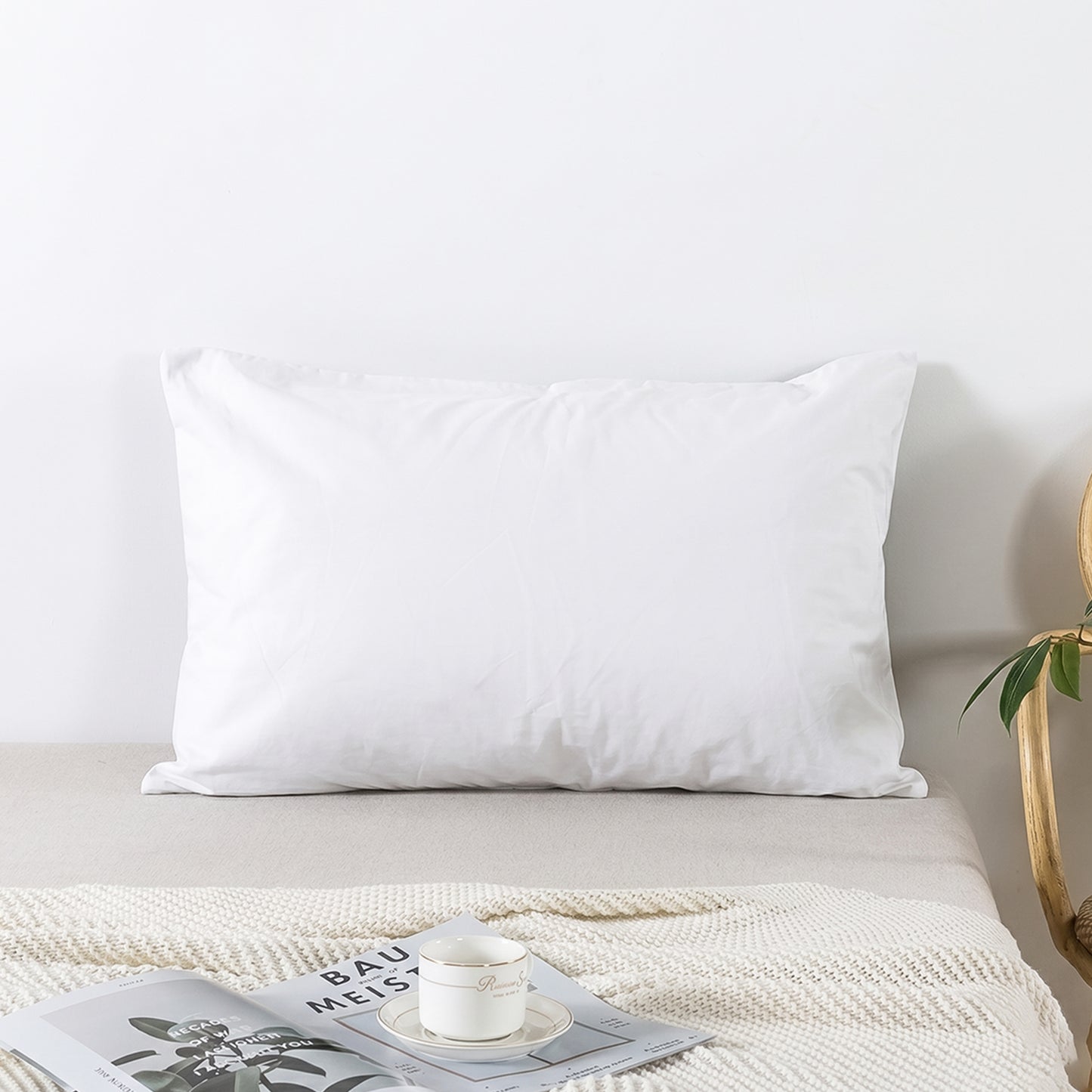 Zipper Pillow Covers | Secure Bed Pillow Covers with Hidden Zipper