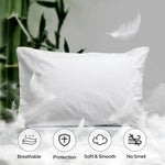 Zipper Pillow Covers | Secure Bed Pillow Covers with Hidden Zipper